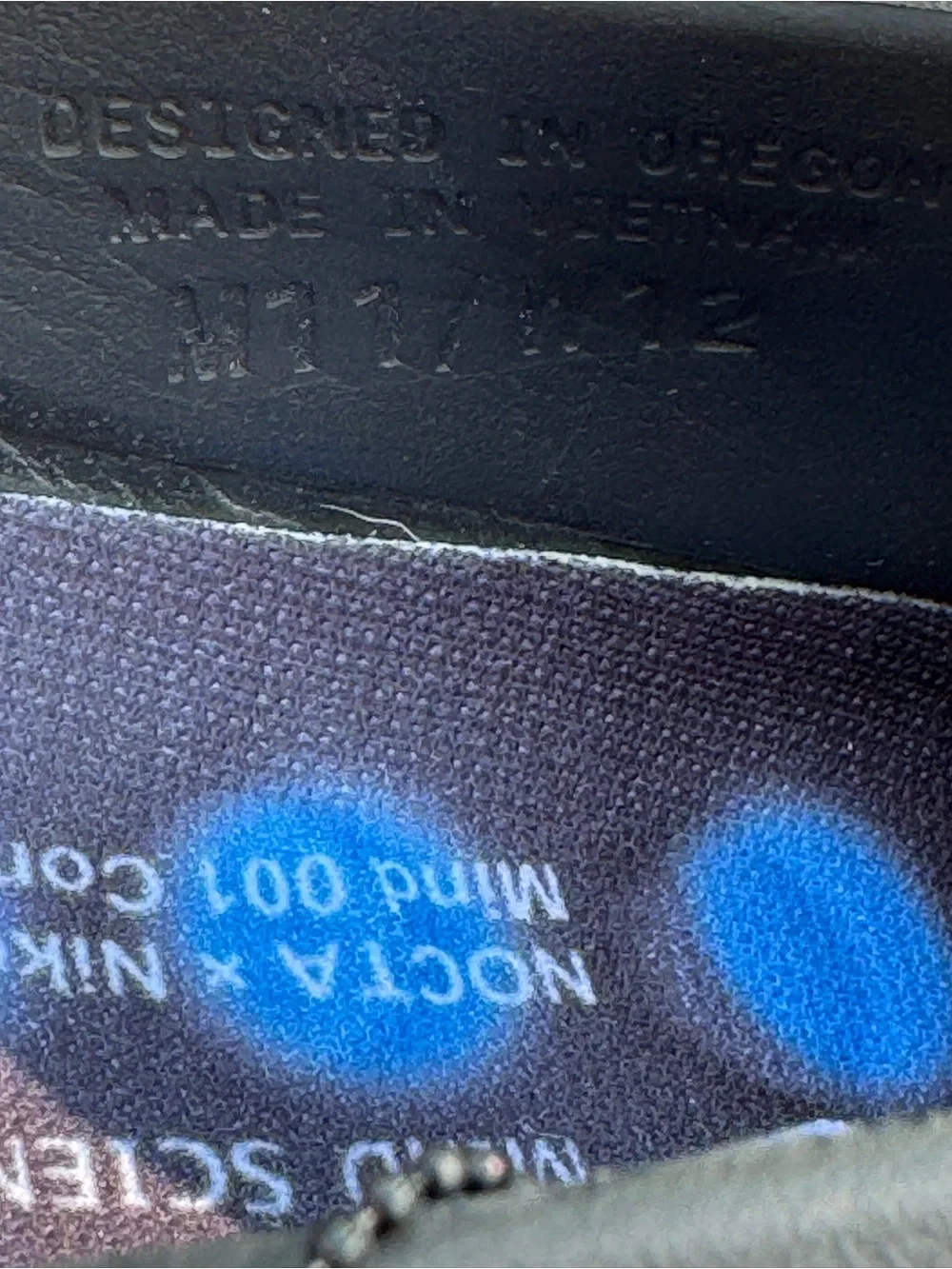 Nike x NOCTA Mind 001 “ICEMAN” Black Slides Men